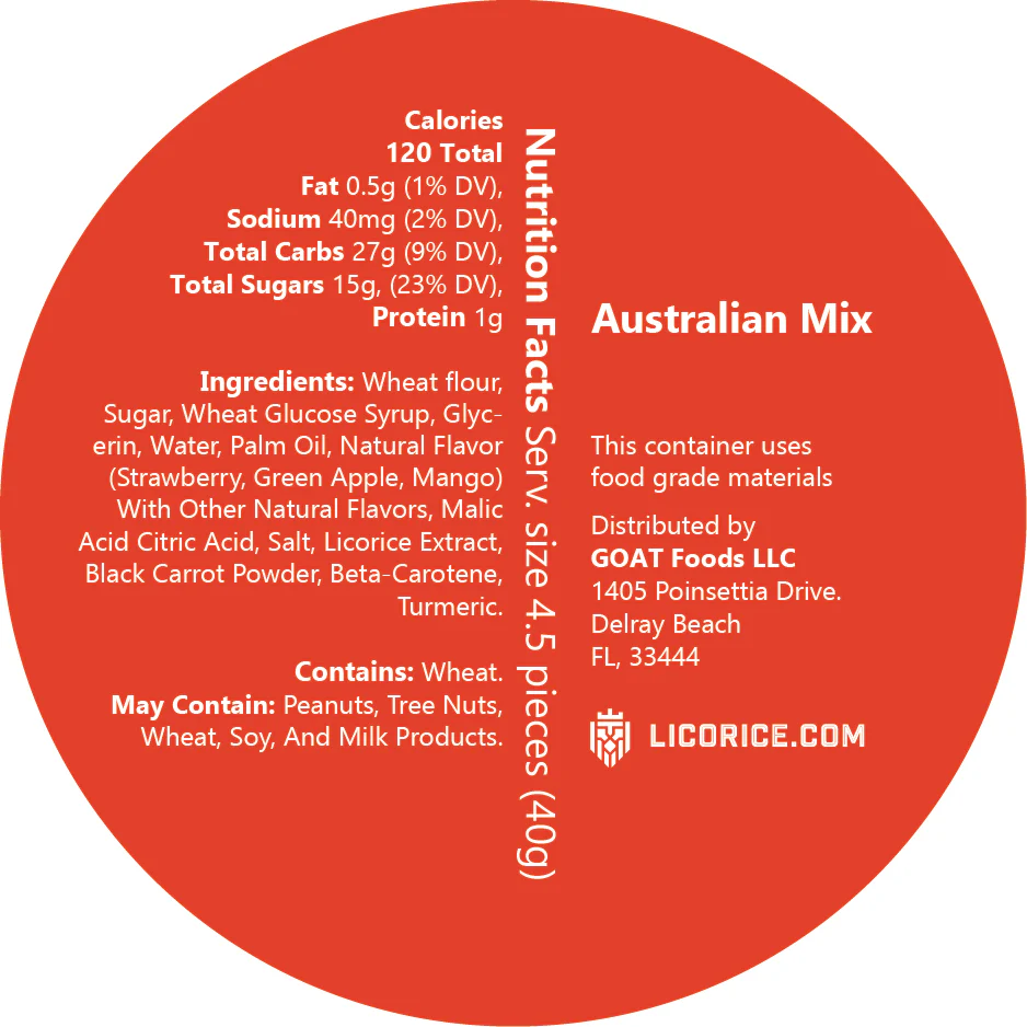 Australian Mix Licorice 3 Australian Mix Licorice