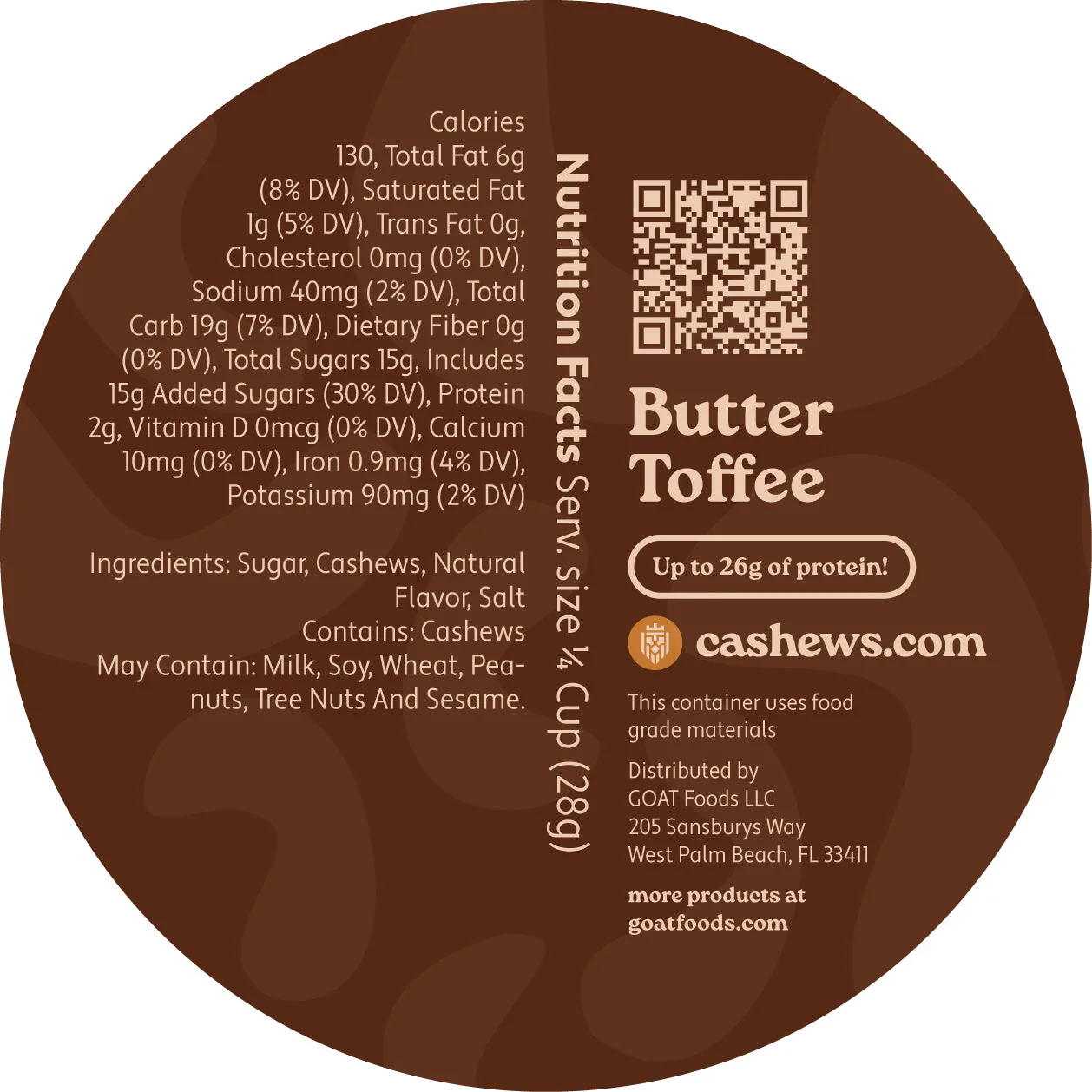 Butter Toffee Cashews 3 Butter Toffee Cashews