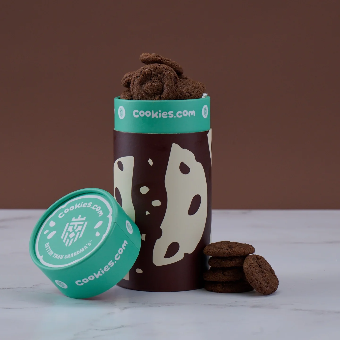 Chocolate Covered Double Fudge Cookies