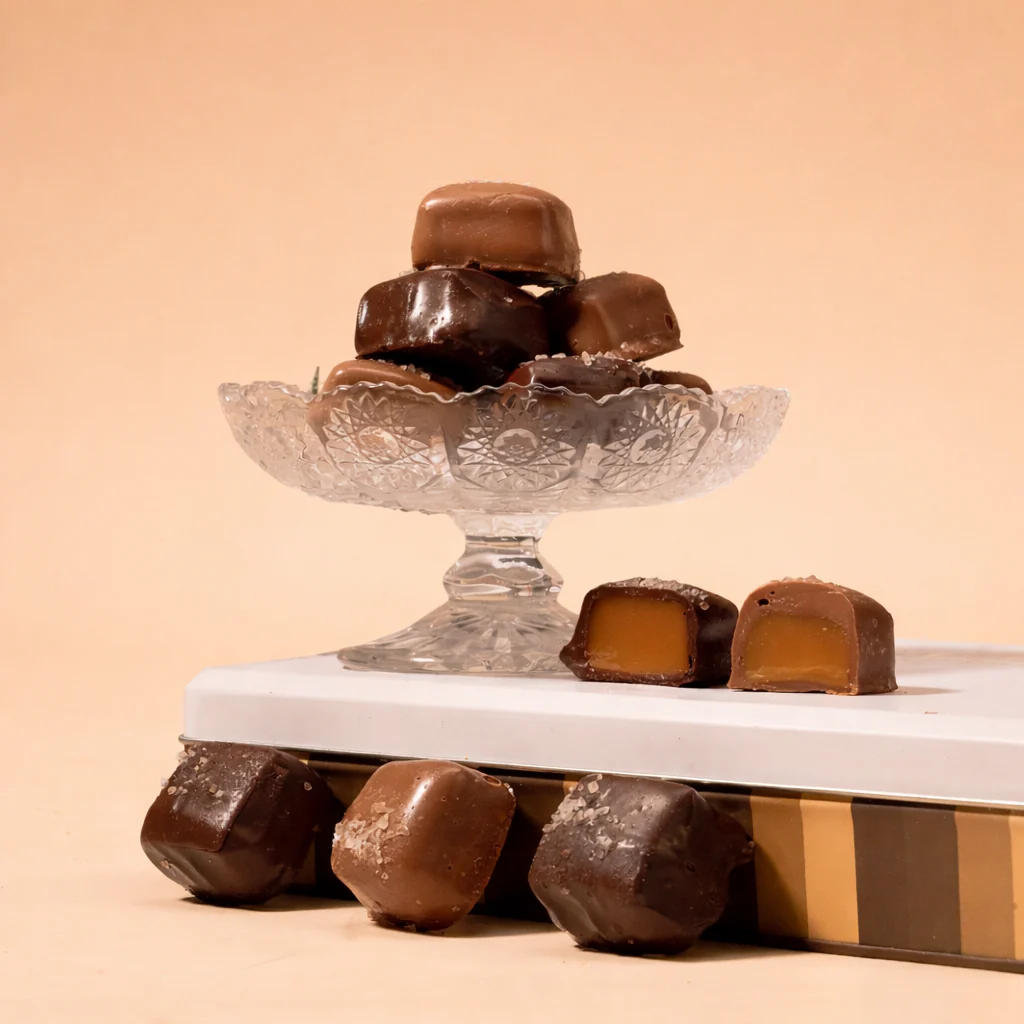 Chocolate Sea Salt Caramel Gift Tin
