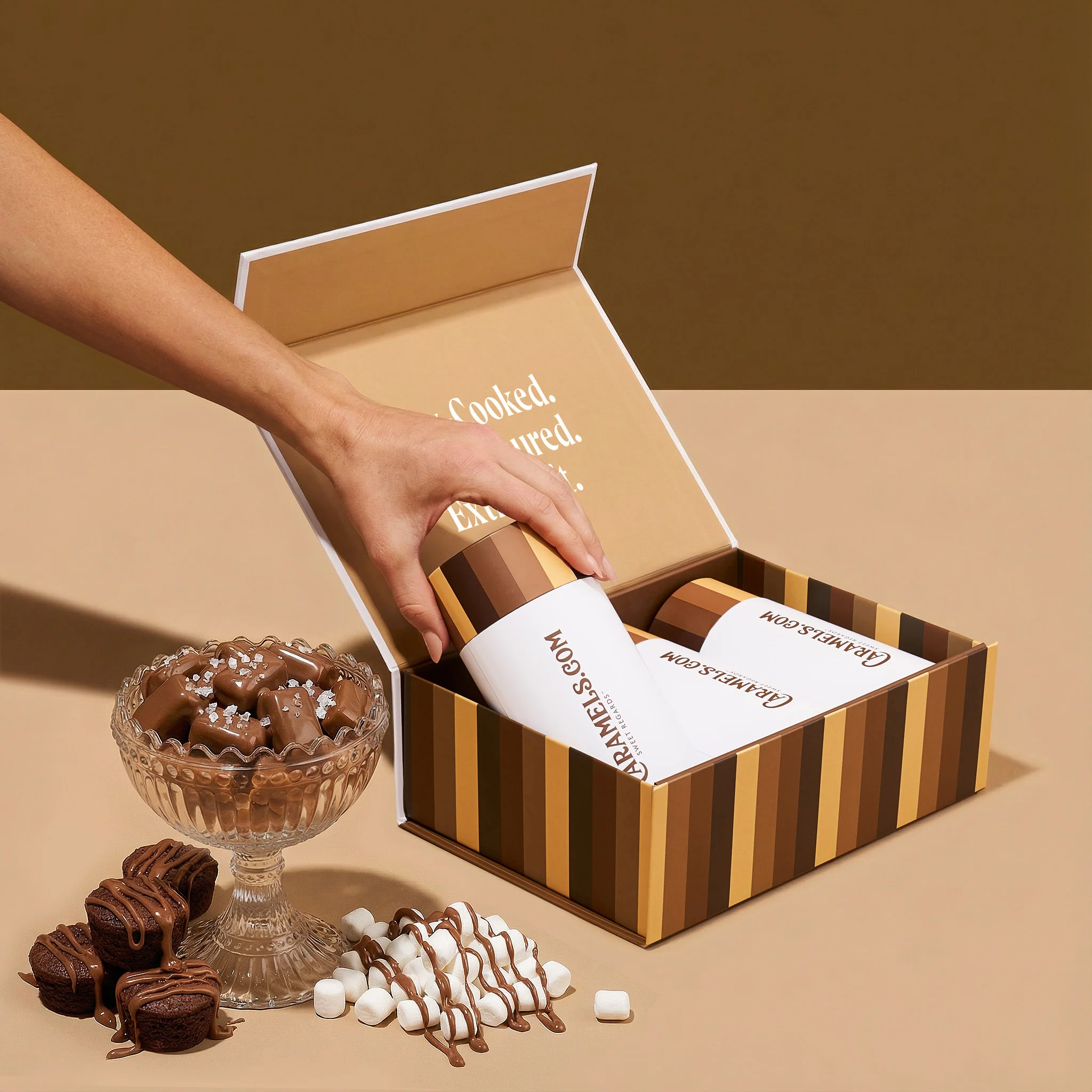 Chocolate Collection - 3 Tube Gift Box