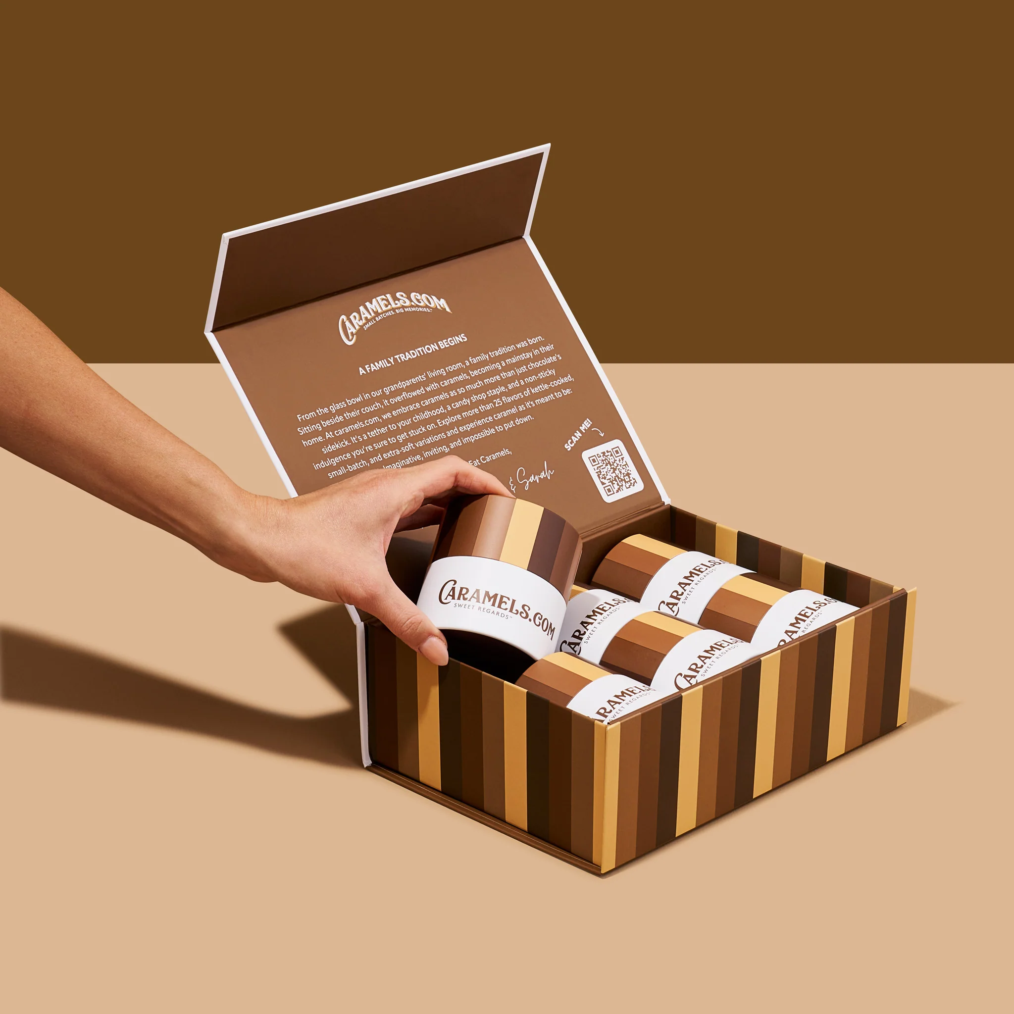 Chocolate Collection - 6 Tube Sampler Gift Box